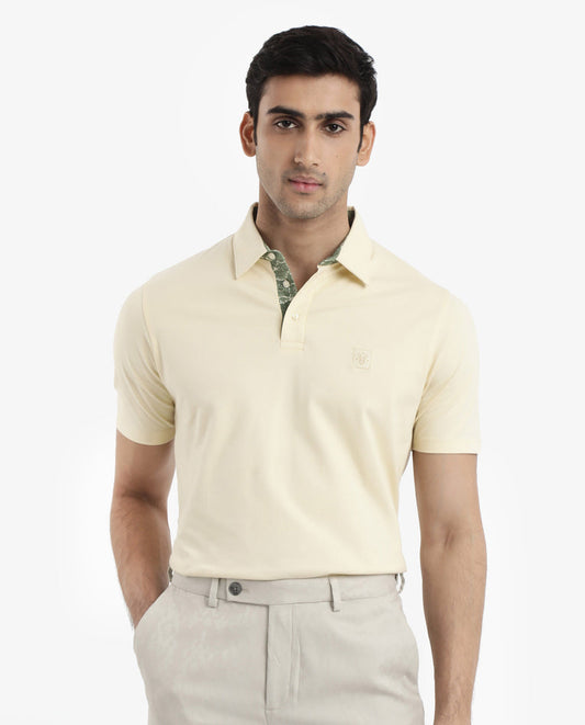 Regular Fit Fine-knit polo shirt